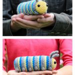 Chip the Caterpillar Free Crochet Pattern