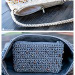 Cross-Body Bead Bag Free Crochet Pattern