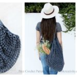 French Market Mesh Bag Free Crochet Pattern