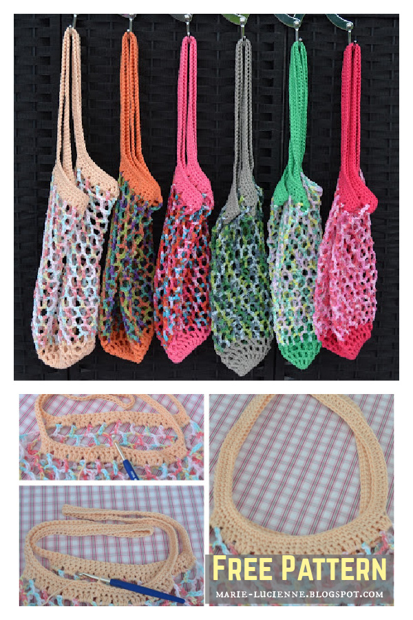 Market Bag Free Crochet Pattern 