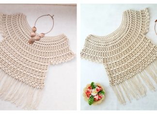 Modest Princess Summer Top Crochet Pattern