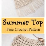 Modest Princess Summer Top Free Crochet Pattern