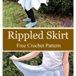 Rippled Skirt Free Crochet Pattern