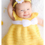 Simply Spring Baby Dress Free Crochet Pattern