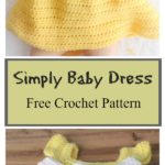 Simply Spring Baby Dress Free Crochet Pattern