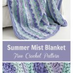 Summer Mist Blanket Free Crochet Pattern