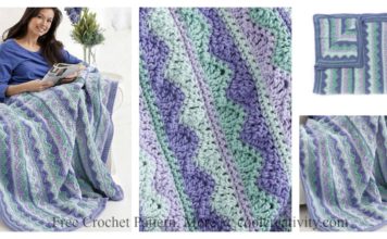 Summer Mist Blanket Free Crochet Pattern