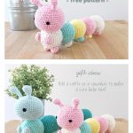 The Little Caterpillar Amigurumi Free Crochet Pattern