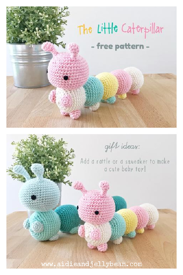 The Little Caterpillar Amigurumi Free Crochet Pattern