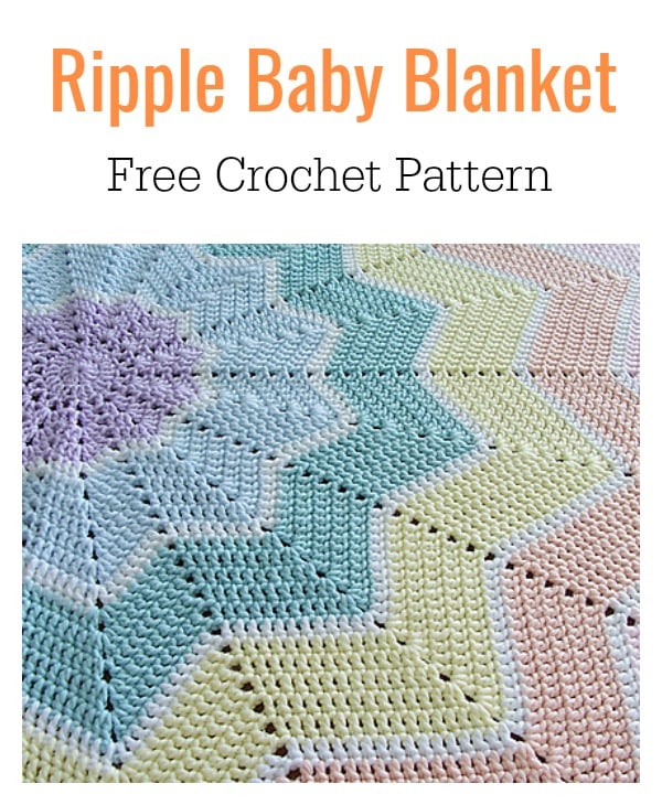 Baby Blanket Free Crochet Pattern