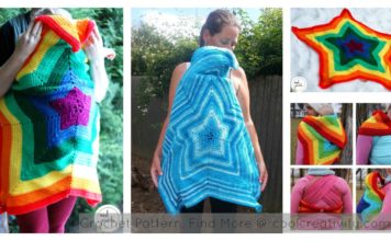 Baby-wearing Star Blanket Crochet Pattern