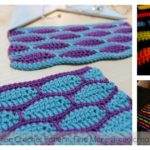 Brick Stitch Free Crochet Pattern and Video Tutorial