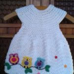 Chevron Chic Baby Dress Free Crochet Pattern and Video Tutorial