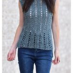 Easy Sleeveless Top Free Crochet Pattern