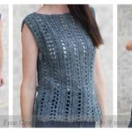 Easy Sleeveless Top Free Crochet Pattern
