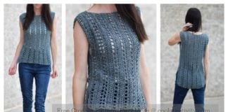 Easy Sleeveless Top Free Crochet Pattern