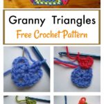 Granny Triangle Free Crochet Pattern