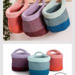 Hanging Basket Free Crochet Pattern