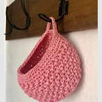 Hanging Nest Basket Free Crochet Pattern