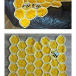 Honeycomb Baby Blanket Crochet Pattern