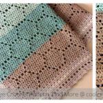 Honeycomb Baby Blanket Free Crochet Pattern