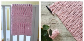 Iris Stitch Baby Blanket Free Crochet Pattern