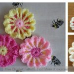 March Flower Free Crochet Pattern