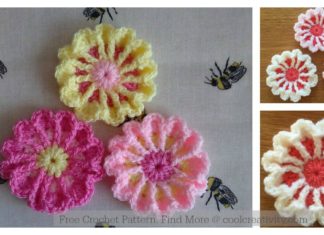 March Flower Free Crochet Pattern