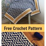 One Step Beyond Blanket Free Crochet Pattern