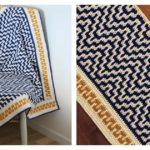 One Step Beyond Blanket Free Crochet Pattern