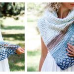 Rising Tide Shawl Free Crochet Pattern