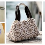 African Flower Motif Bag Free Crochet Pattern