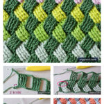 Basket Weave Stitch Free Crochet Pattern