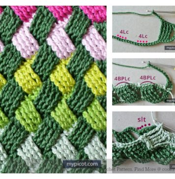 Celtic Basket Weave Stitch Free Crochet Pattern