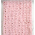 Cluster Stitch Baby Blanket Free Crochet Pattern