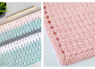 Cozy Clusters Baby Blanket Free Crochet Pattern