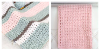 Cozy Clusters Baby Blanket Free Crochet Patterns
