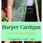 Harper Cardigan Free Crochet Pattern