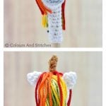 Pencil topper unicorn Free Crochet Pattern