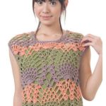 Pineapple Sweater Free Crochet Pattern