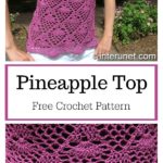 Pineapple Top Free Crochet Pattern