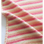 Pink Posies Blanket Free Crochet Pattern