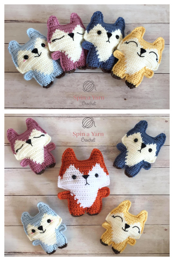 Pocket Fox Free Crochet Pattern 