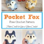 Pocket Fox Free Crochet Pattern