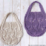 Pineapple Stitch Bag Free Crochet Diagram