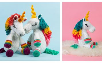 Amigurumi Unicorn Toy Free Crochet Pattern