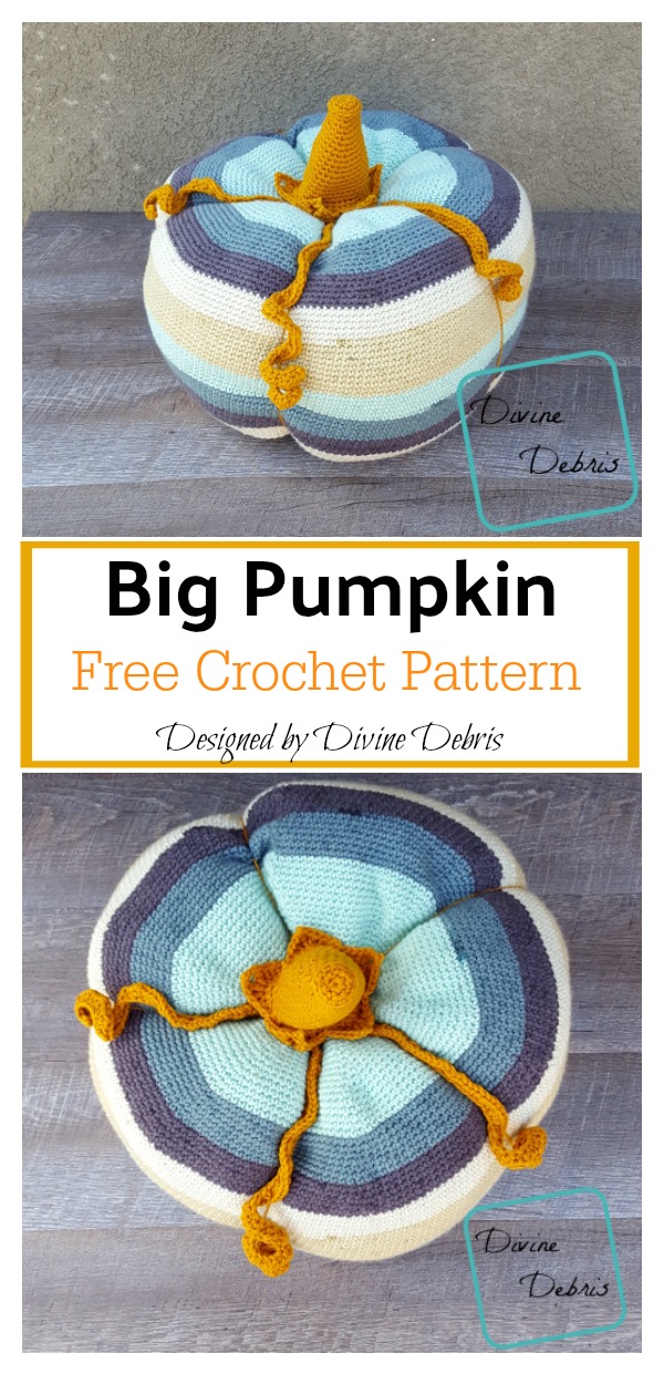 Big Pumpkin Free Crochet Pattern