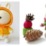 Amigurumi Bunny in Hoodie Free Crochet Pattern