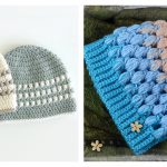 Puff Stitch Hat Free Crochet Pattern