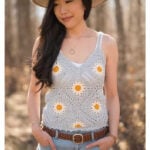 Breezy Days Daisy Tank Top Free Crochet Pattern